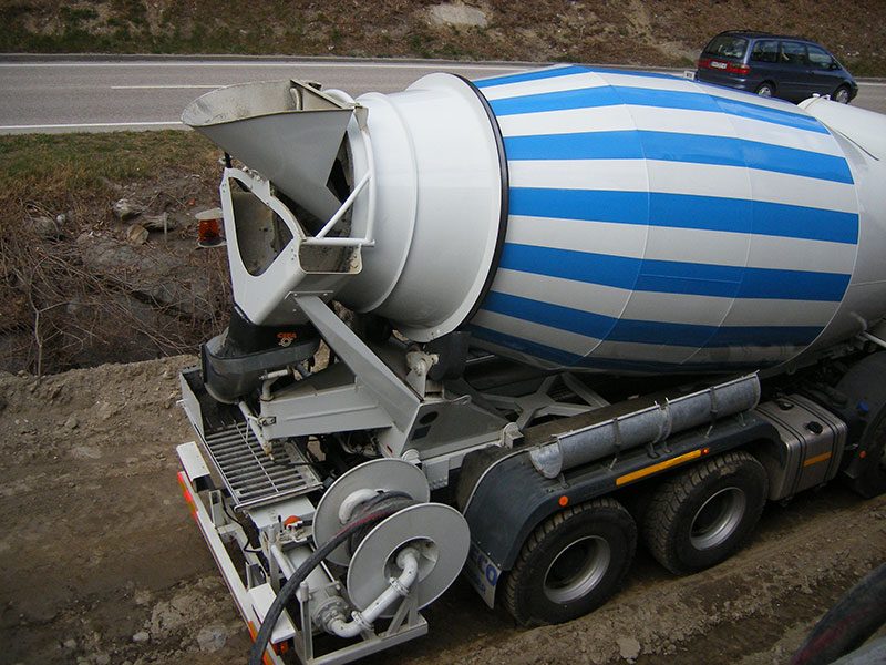 Fertigbeton-Transportbetonmischer